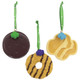 3" Girl Scout Cookie Christmas Ornament Set GS1212