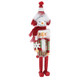 47 cm hollywood notenkraker planksitter kerstfiguur ha0541 -2