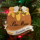 3" Beehive Personalized Christmas Ornament -2