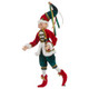 Raz 16" figura de natal de elfo tradicional articulável 4202309 -4