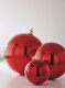 Raz 10" Large Shiny Red Ball Christmas Ornament 4214885