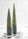 Raz Large 23" Two Tone Bottle Brush Christmas Tree Decoration 4219186