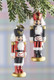 Raz 5.75" Nutcracker Glass Christmas Ornament 4220229