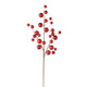 Raz 31" sfera rossa spray per albero di Natale f4202324