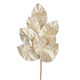 Raz 27" spray pour sapin de Noël en feuille de magnolia pailletée dorée f4206770 -2