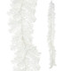 Raz 6' White Tinsel Christmas Garland G4202577 -2