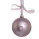 70MM Bluetooth Musical Silver Ball Christmas Ornament USB1300 -5