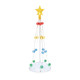 Department 56 Snow Village LIT Christmas Pole Tree 6011460