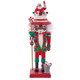 Kurt Adler 10" Hollywood Nutcrackers African American Santa Nutcracker HA0698