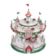 Servidor de cupcake carrossel de Natal Peppermint Palace 48" da coleção Katherine 28-328043 -2
