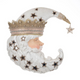 Katherine's Collection 21" batteriebetriebene Starry Night Himmlische Weihnachtsmann-Wandmaske mit Lichtern 28-328060
