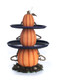 Katherine's Collection Three Wise Pumpkins Tiered Tray 28-328792 -2