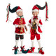 Figurine d'elfe de Noël mobile à carreaux de 30 po Raz 4302356 -2