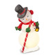 Raz 12" Lighted Vintage Snowman Christmas Decoration 4311578 -3