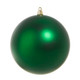 Enfeites de Natal com bola verde fosca Raz 3", 4", 6" ou 10" -4