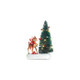 Raz 7" Lighted Tree with Vintage Holiday Friends Christmas Decoration 4319125 -3