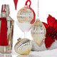 Raz 4" Silver Glitter Ribbed Glass Christmas Ornament 4322885