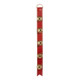 Raz 24" eller 32" Red Sleigh Bell Door Hanger juledekoration -3