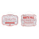 Raz 12" North Pole Confectionary and Bakery Ornament Set 4359031