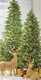 Raz 7.5' or 9' Snake Light Green Slim Spruce Artificial Christmas Tree