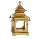 Raz 16" Gold Metal Pagoda Christmas Lantern X4317012 -2