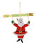 Cody Foster 6.75" Holly Jolly Christmas Santa Ornament RO-3252