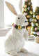 Raz 17" coniglietto in sisal decorazione pasquale 4303409