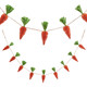Guirnalda de pascua de zanahoria y cepillo para biberones Raz de 5 'g4415501 -2