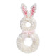 Raz 22" White Hydrangea Easter Bunny Wreath W4453341 -2