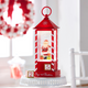 Raz 11" Santa Checking List Lighted Water Advent Countdown Lantern 4316932