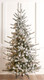 Raz 7.5', 9', or 12' Snowy Rocky Mountain Spruce with Brilliant LED Lights