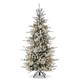 راز 7.5 بوصة، 9 بوصة، أو 12 بوصة شجرة التنوب الصخرية الثلجية مع مصابيح LED رائعة -2