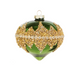 راز 4" زينة عيد الميلاد الزجاجية ذات الخرز الأخضر 4322800 -4