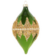 Raz 4" Green Beaded Glass Christmas Ornament 4322800 -3