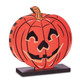 Decoración de Halloween recortada Raz Jack O Lantern, Scaredy Cat o Owl Block -2