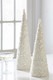 Raz 17" Pearl Cone Tree Sæt med 2 4406674