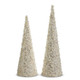 Raz 17" pearl cone tree ชุด 2 ชิ้น 4406674 -2