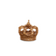 Raz 5" Gold Crown Christmas Decoration 4412121 -4