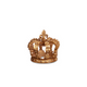 Raz 5" Gold Crown Christmas Decoration 4412121 -3