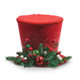 Raz 7", 10.5", or 12" Red Top Hat Christmas Decoration  -3