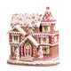 Raz 11" Peppermint Gingerbread House Christmas Decoration 4416281 -2