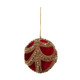 Raz 4" Red or Green Velvet Jeweled Christmas Ornament  -2