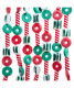 Kurt Adler 6' Red and Green Peppermint Candy Christmas Tree Garland D4574