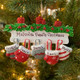 Family Personalized Christmas Ornament with 5 Mittens