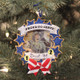 Armed Forces Military Picture Frame Personalized Christmas Ornament 