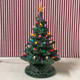 Ceramic Lighted Christmas Tree 12"