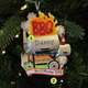 Barbecue Smoker Personalized Christmas Ornament