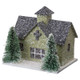 Primitives By Kathy Glittered Barn and Houses Sitter Sæt 104279-5