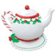 Grandma's Teapot Personalized Christmas Ornament OR1681