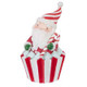 Raz 5.25" Holiday Figure Cupcake Christmas Decoration 4057854 -5